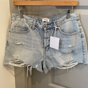 Pistola- nova high-rise, relaxed, cut off in moonlight